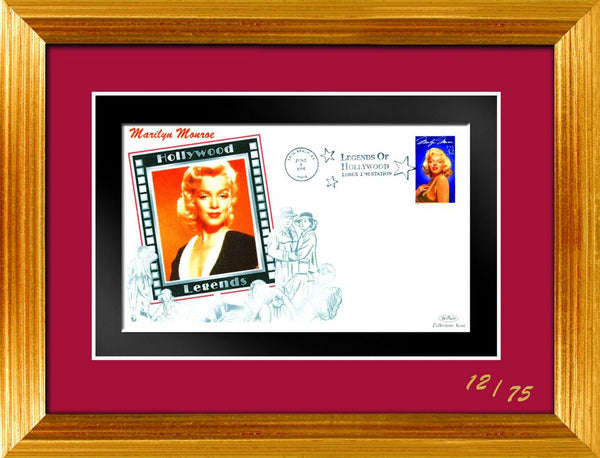 Hollywood Legends - Marilyn Monroe First Day Cover - Framed SD203