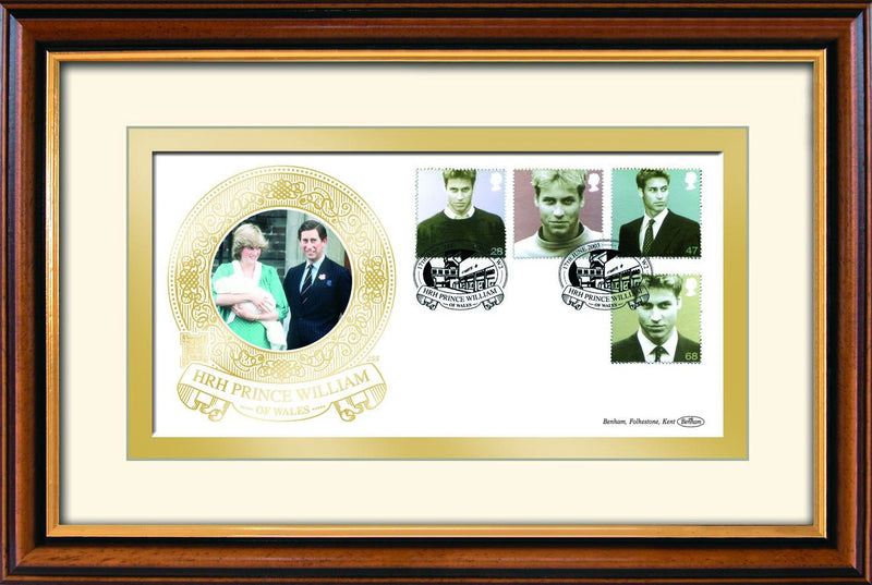 Prince William Benham First Day Cover - Framed SD302