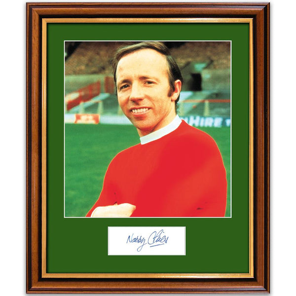 Nobby Stiles Photograph and Signature - Framed SD383