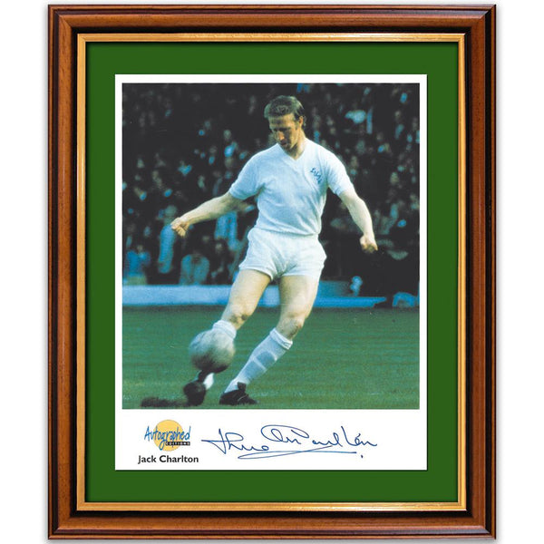 Jack Charlton Photograph and Signature - Framed SD387