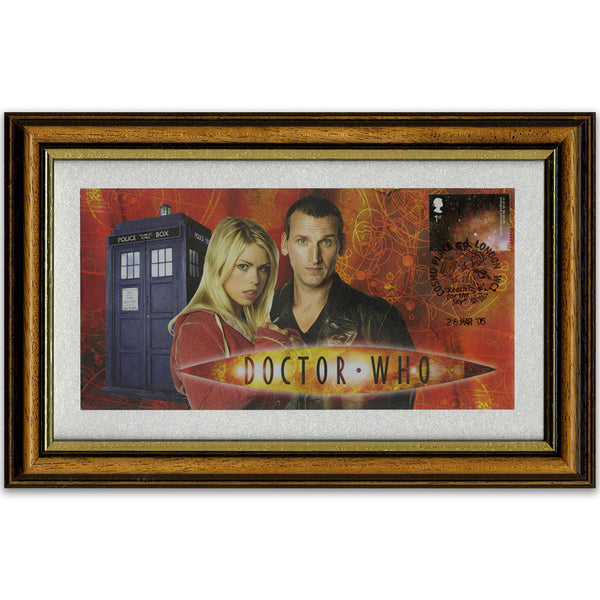 Dr Who framed cover, pmk 26/3 SD506