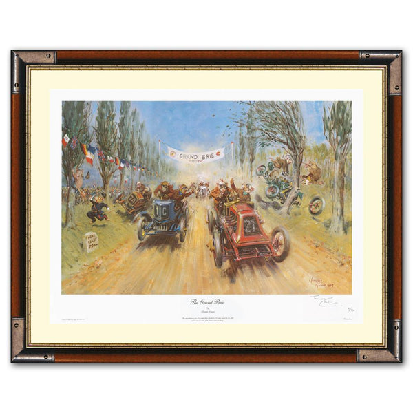 The Grand Brie - Signed Framed Print SD870