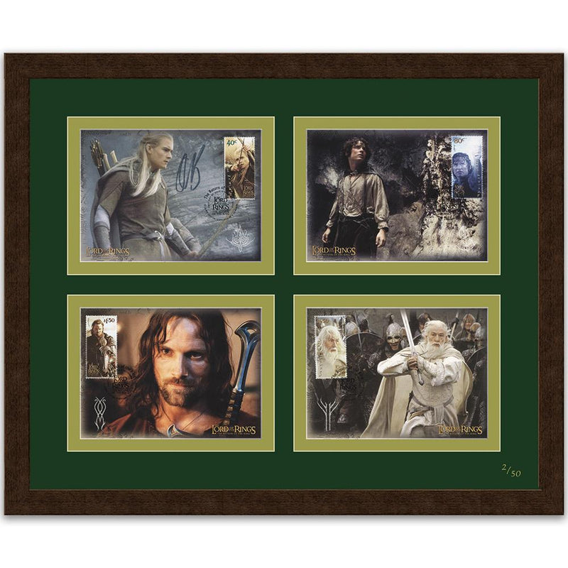 Lord of the Rings Framed Edition - Signed by Orlando Bloom SD927