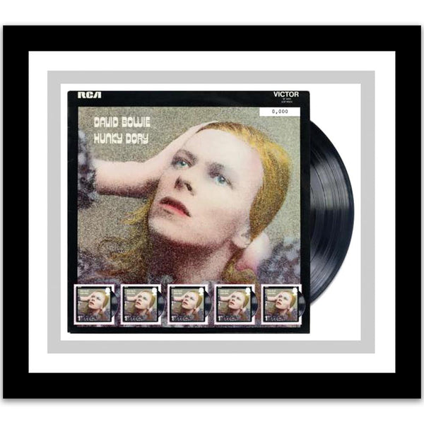 David Bowie Hunky Dory Fan Sheet - Framed SD933A