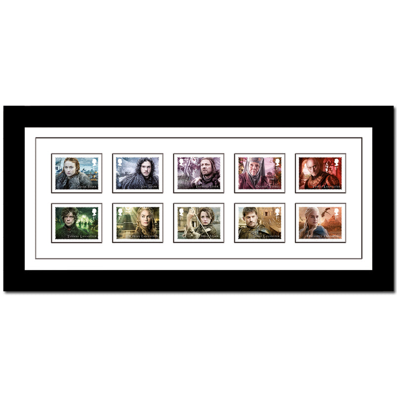 Game of Thrones Stamps Framed Edition SD942