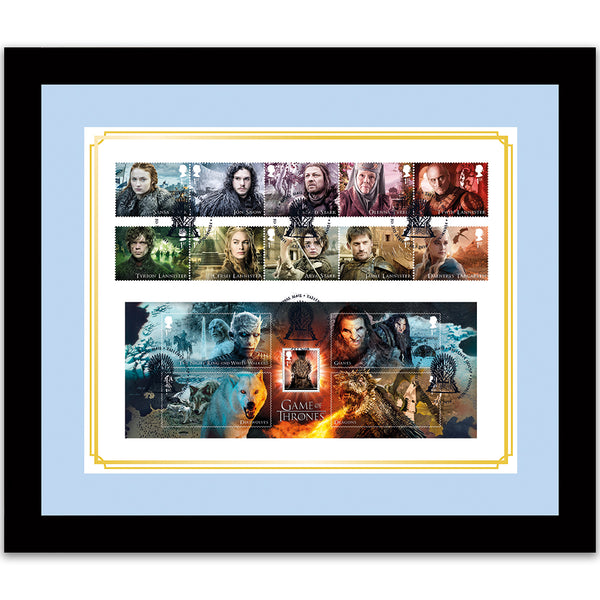 Game of Thrones Cover Framed SD945