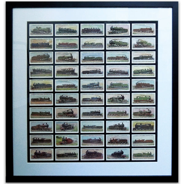 Wolrd's Locomotives Reproduction Cards Framed SD977B