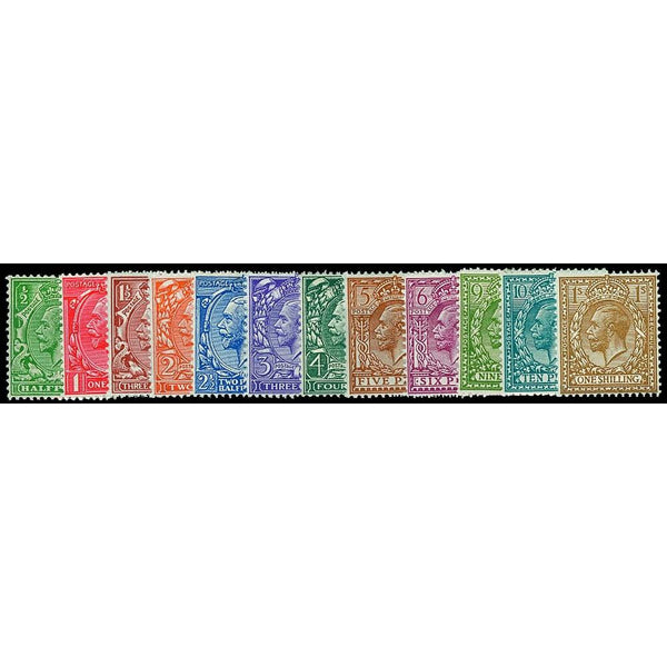1924 Block cypher wmk. 12v. SET114LM