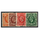 1934 Photogravure sideways wmk. 4v. FU