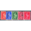 1950 New colours inverted wmk. 5v. SET131GU