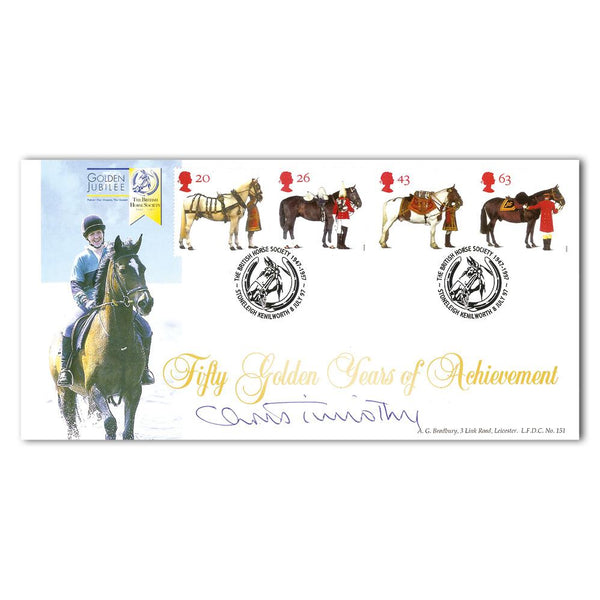 1997 Queen's Horses - Signed Christopher Timothy SIGE0487