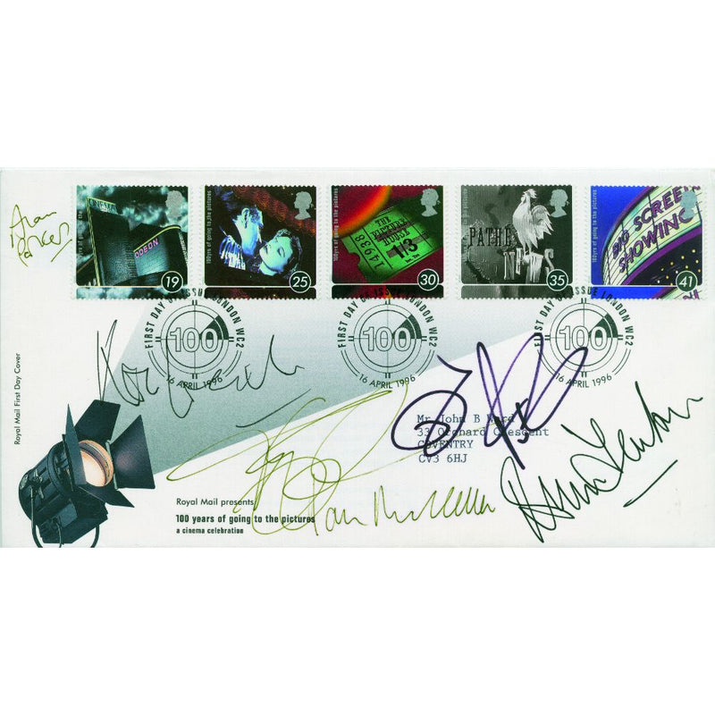 1996 Cinema - Signed McKellen, Loach, Puttnam, Gilliam, Parker & Forbes SIGE0509