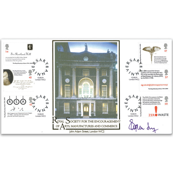 2004 RSA - Signed by Stephen Fry SIGE0580