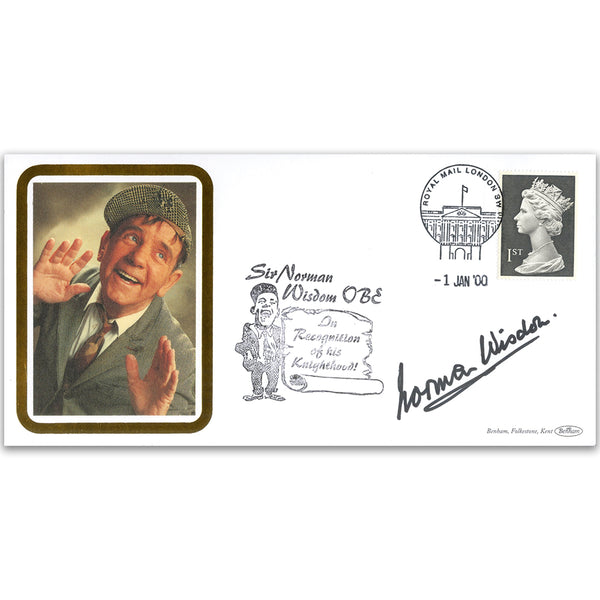 2000 Sir Norman Wisdom OBE signed SIGE0601