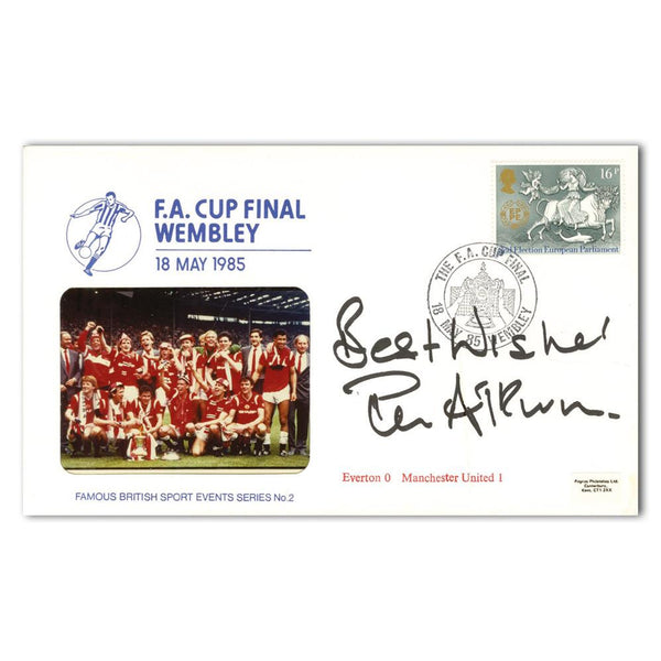1985 FA Cup - Signed by Ron Atkinson SIGF0043