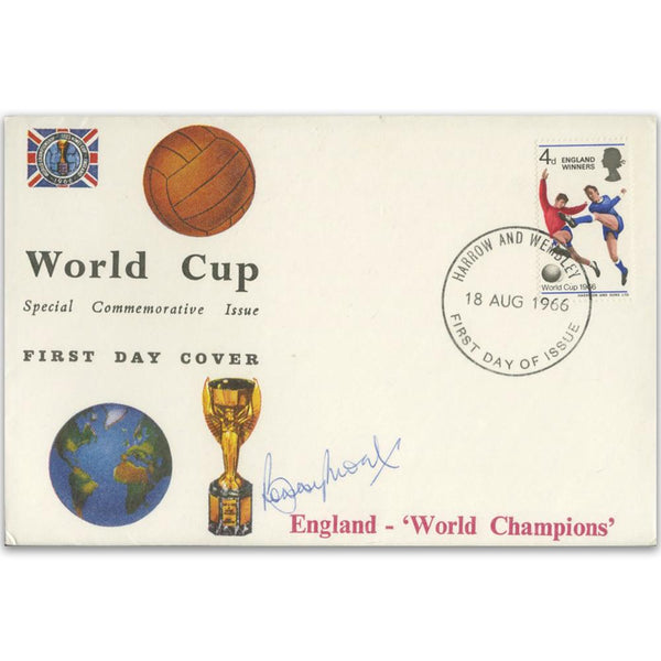 1966 World Cup - Signed by Bobby Moore SIGF0060A