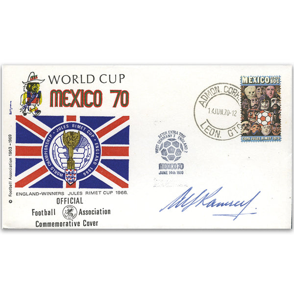 1970 Mexico World Cup - Signed by Alf Ramsey SIGF0066