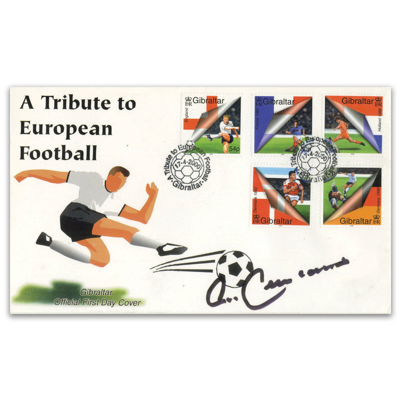 2000 Gibraltar A Tribute to Football Signed Frans Beckenbauer