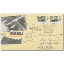 Christmas Is. End WWII sign 5 VC & 3 GC holders SIGM0337