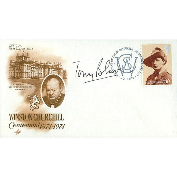 1974 Churchill Centennial - Signed by Tony Blair SIGP0144