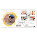 1986 Commonwealth Games - Signed by Edwards, Gunnell and Radcliffe SIGS0042