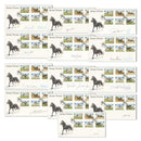 1998 Jersey Horses - Set of 13 Signed, Including Carson, Piggott, Pitman, Eddery & Green SIGS0217