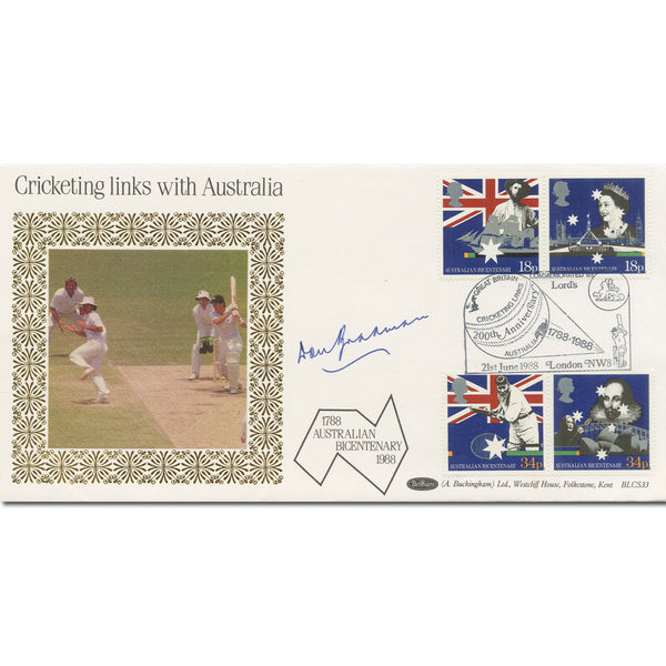 1988 Australia Bicentenary - Signed by Donald Bradman SIGS0238