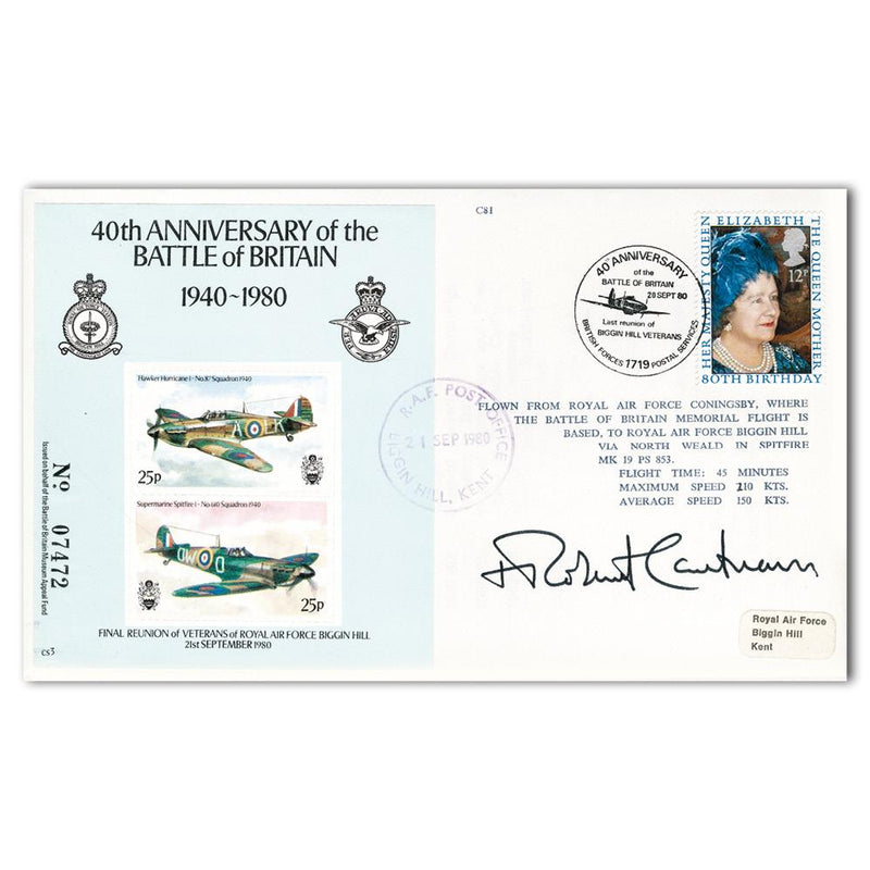 1980 Battle of Britain Anniversary - Signed by Robert Runcie SIGX0006