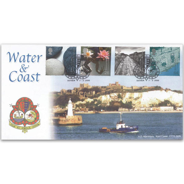 2000 Water & Coast - Macintyre Official, Dover Handstamp TX0003A