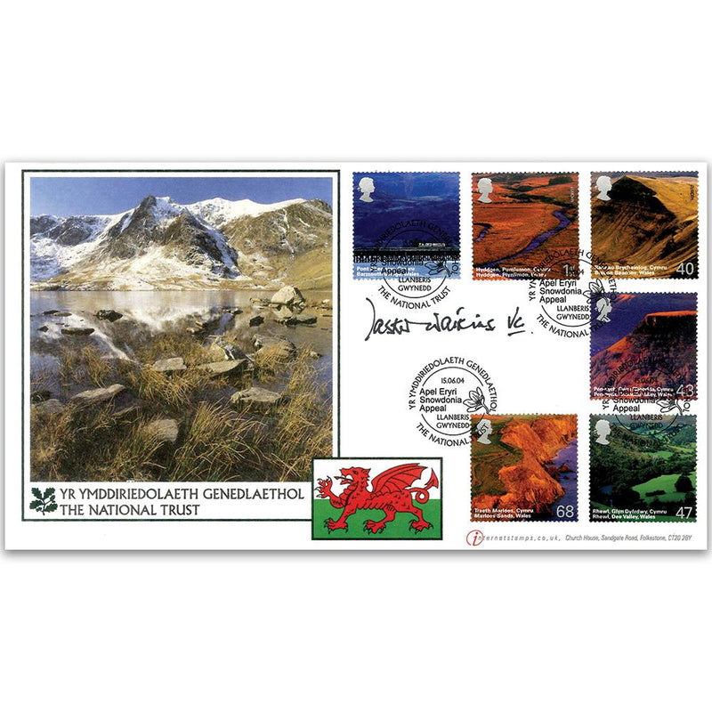 2004 Wales - Apel Eryi Snowdonia Appeal - Signed by Tasker Watkins TX0406B