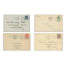 1929 Postal Union Congress set of 4 slogan cancels TX2905C