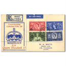 1953 Coronation Muscat overprint TX5306KB