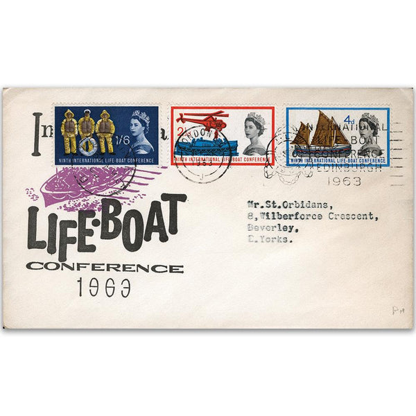 1963 Lifeboat Conference - London Special Slogan TX6305M