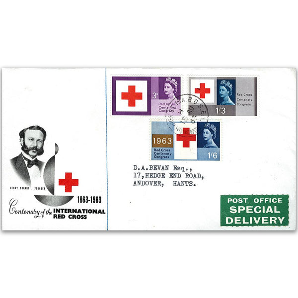 1963 Red Cross - Borough High St CDS TX6308E