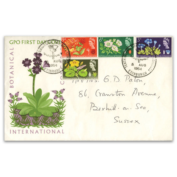 1964 Botanical (Ord), 10th Botanical Congress H/s. H/w but scarce