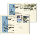 1965 Battle of Britain (Ord) RAF Waddington Officials (Pair) TX6509U