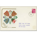 1972 Welsh 2 and Half Pence Gum Arabic - Cardiff CDS TX7209P