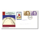 1973 Royal Wedding - King's Bastion, Gibraltar handstamp - Signed by M. Adams TX7311M