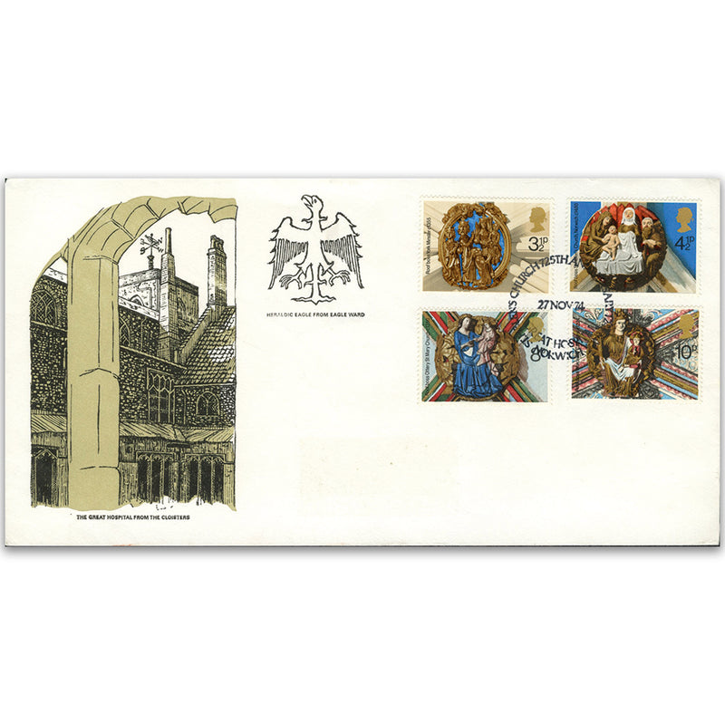 1974 Christmas, St. Helen's Church, Norwich official