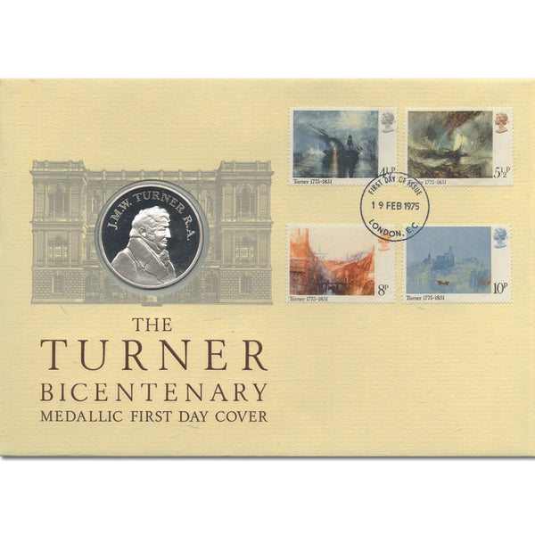 1975 Turner - Silver Medallic FDC TX7502A