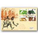 1977 Racket Sports Philart Official - Squash Rackets Association handstamp TX7701E