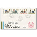 1978 Cycling, Godalming cds, Touring Club National Office cachet TX7808A