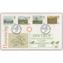 1979 Horse Racing, Troy Cover - Signed Willie Carson TX7906U