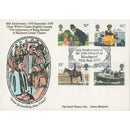 1979 Metropolitan Police - John Gielgud at Blackpool Official