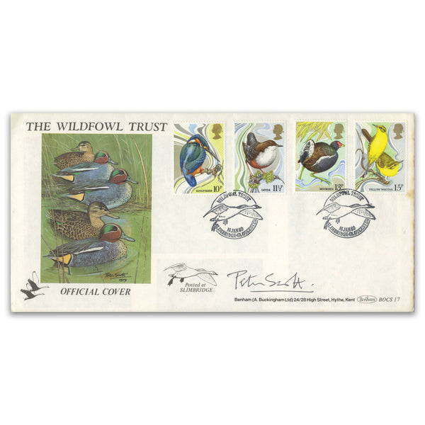 1980 Birds, Slimbridge - Signed by Peter Scott