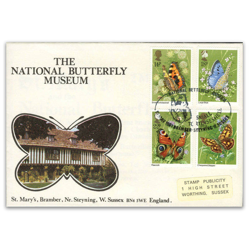 1981 Butterflies - National Butterfly Museum, Bramber h/s