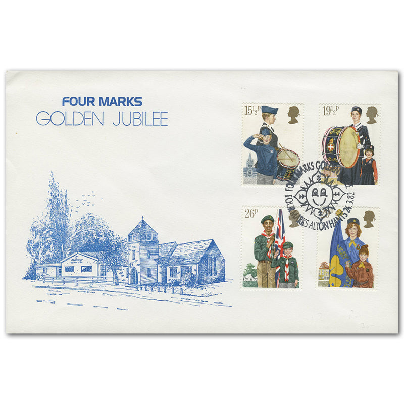 1982 Youth - Four Marks Official - Golden Jubilee TX8203