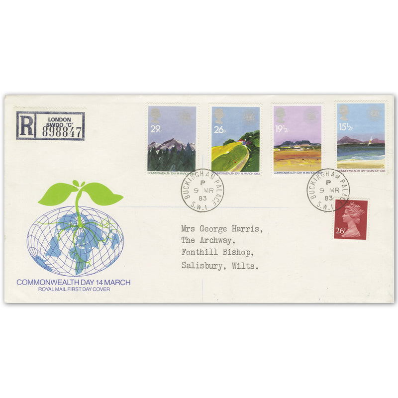1983 Commonwealth Buckingham Palace cds TX8303J