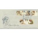 1984 Christmas Samuel Johnson Official - Signed Robert Robinson TX8411B