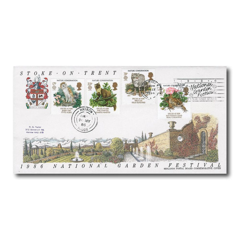 1986 Nature - National Garden Festival Slogan TX8605